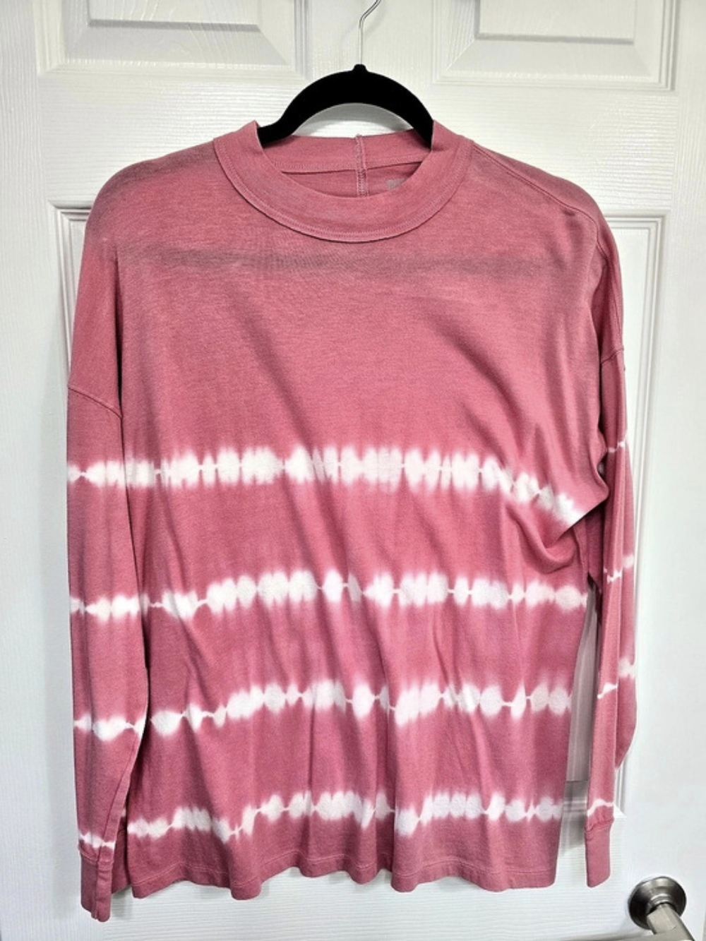 PINK Tie-Dye Long Sleeve Tee -